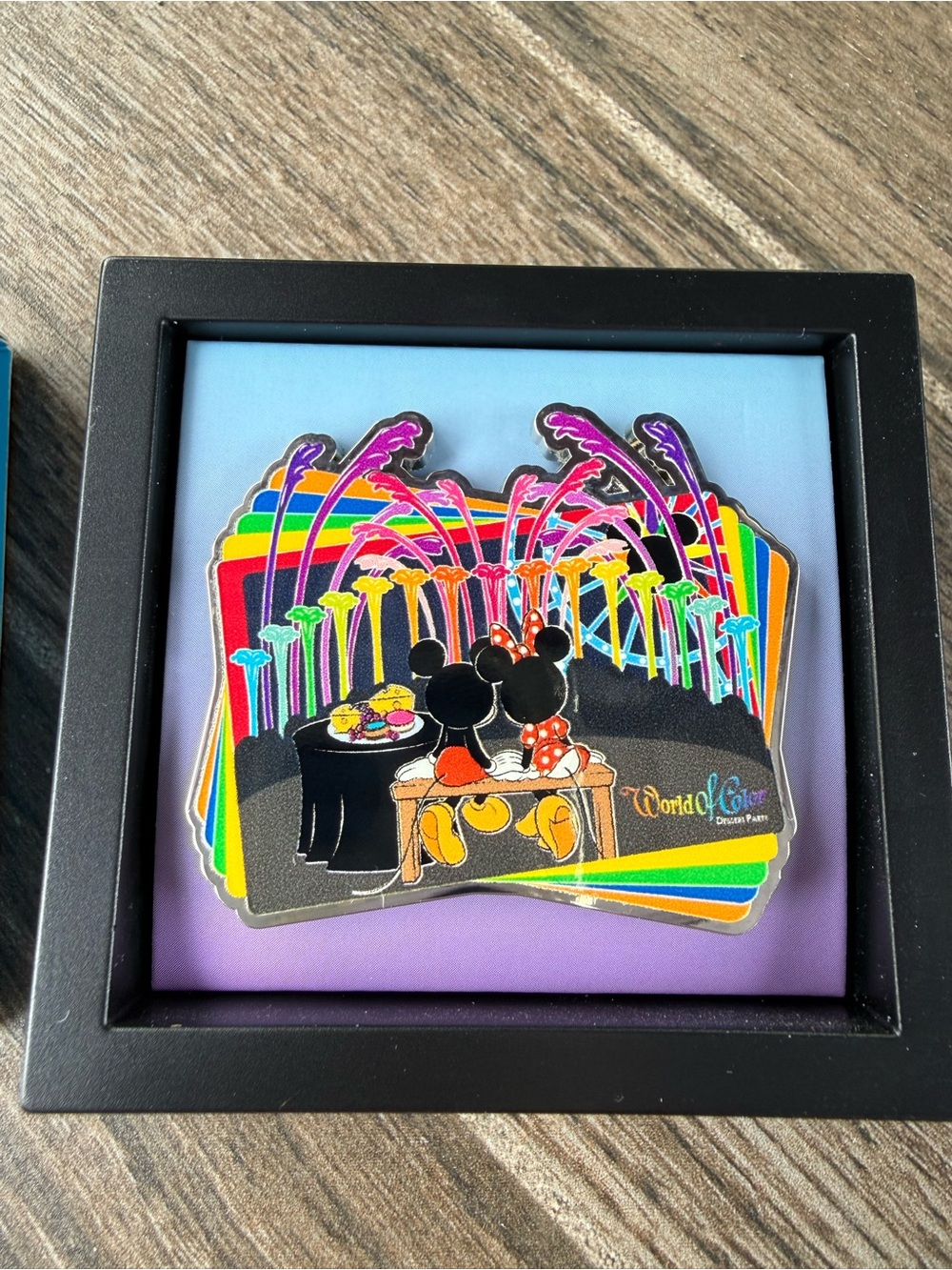 Disneyland World of Color FiGPiN Common Happiness Pin 70th - Picture 1 of 4